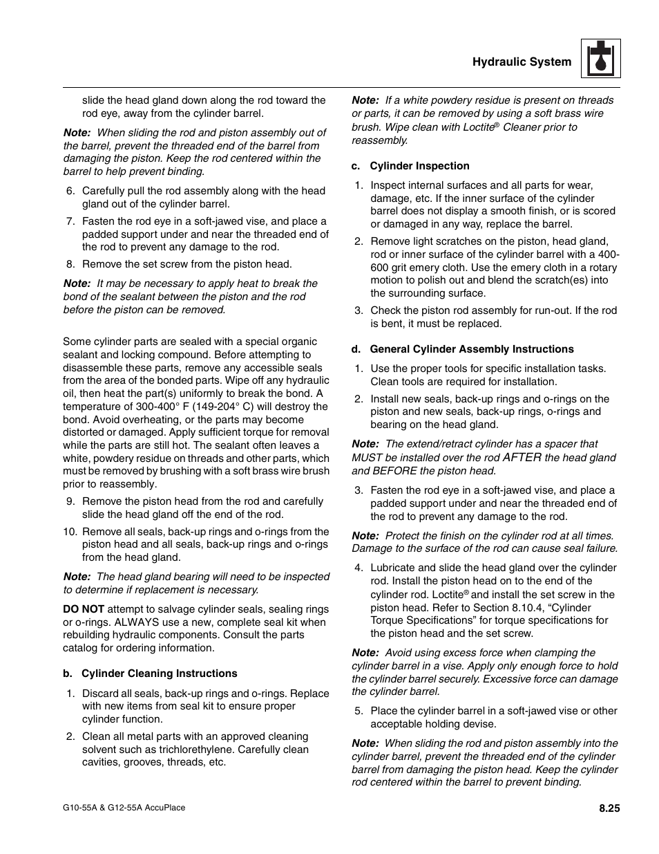 JLG G12-55A AccuPlace Service Manual User Manual | Page 115 / 230