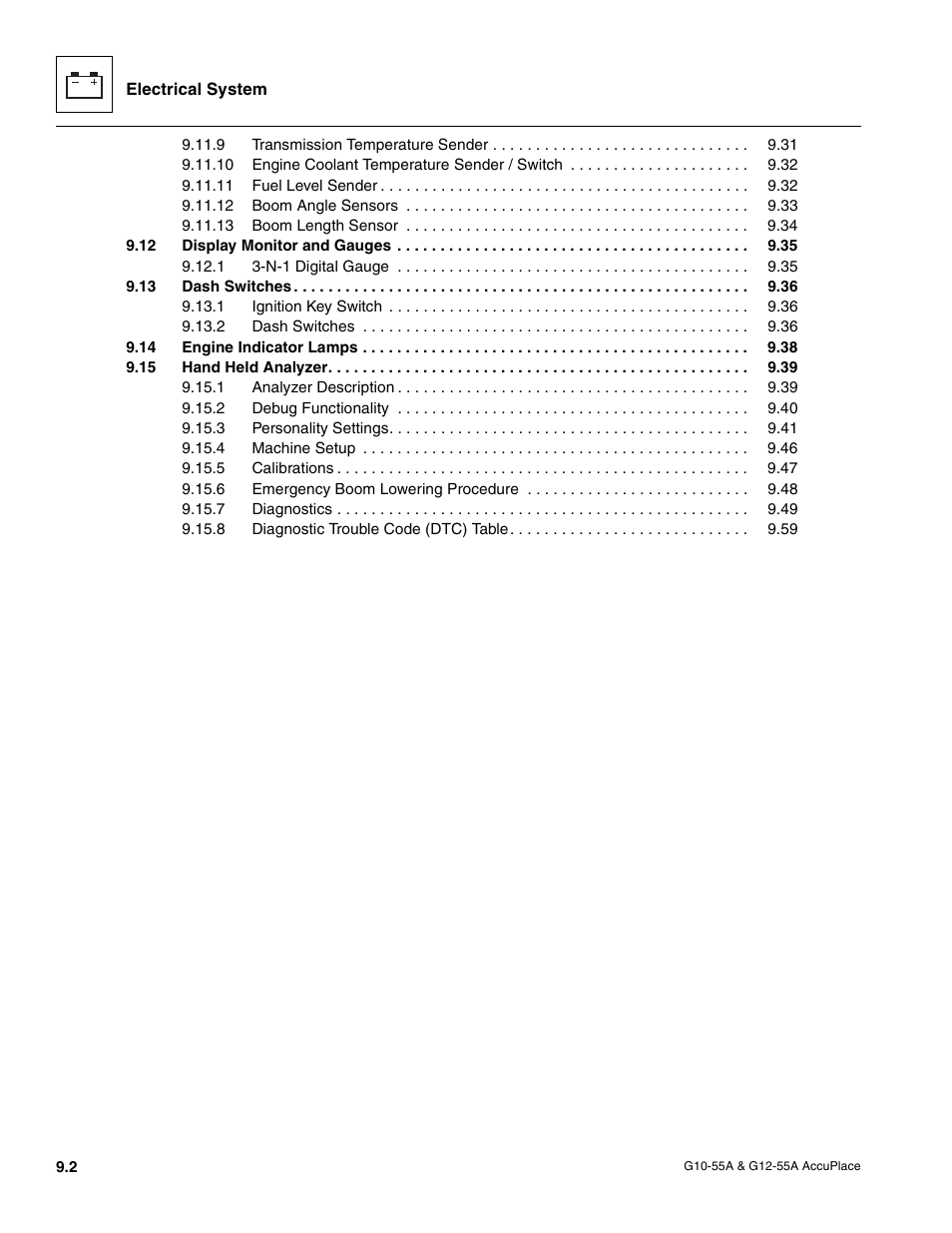 JLG G12-55A AccuPlace Service Manual User Manual | Page 120 / 230