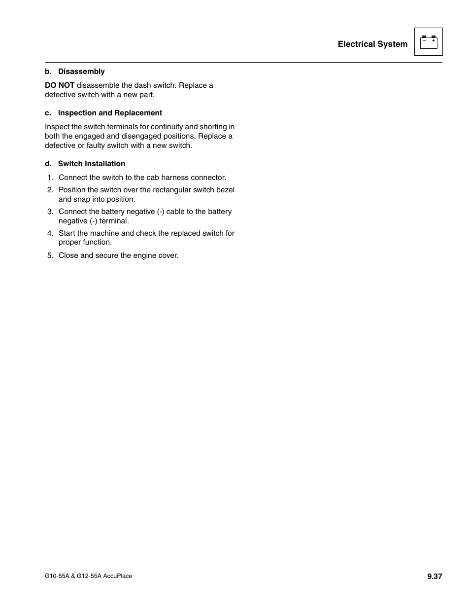 JLG G12-55A AccuPlace Service Manual User Manual | Page 155 / 230
