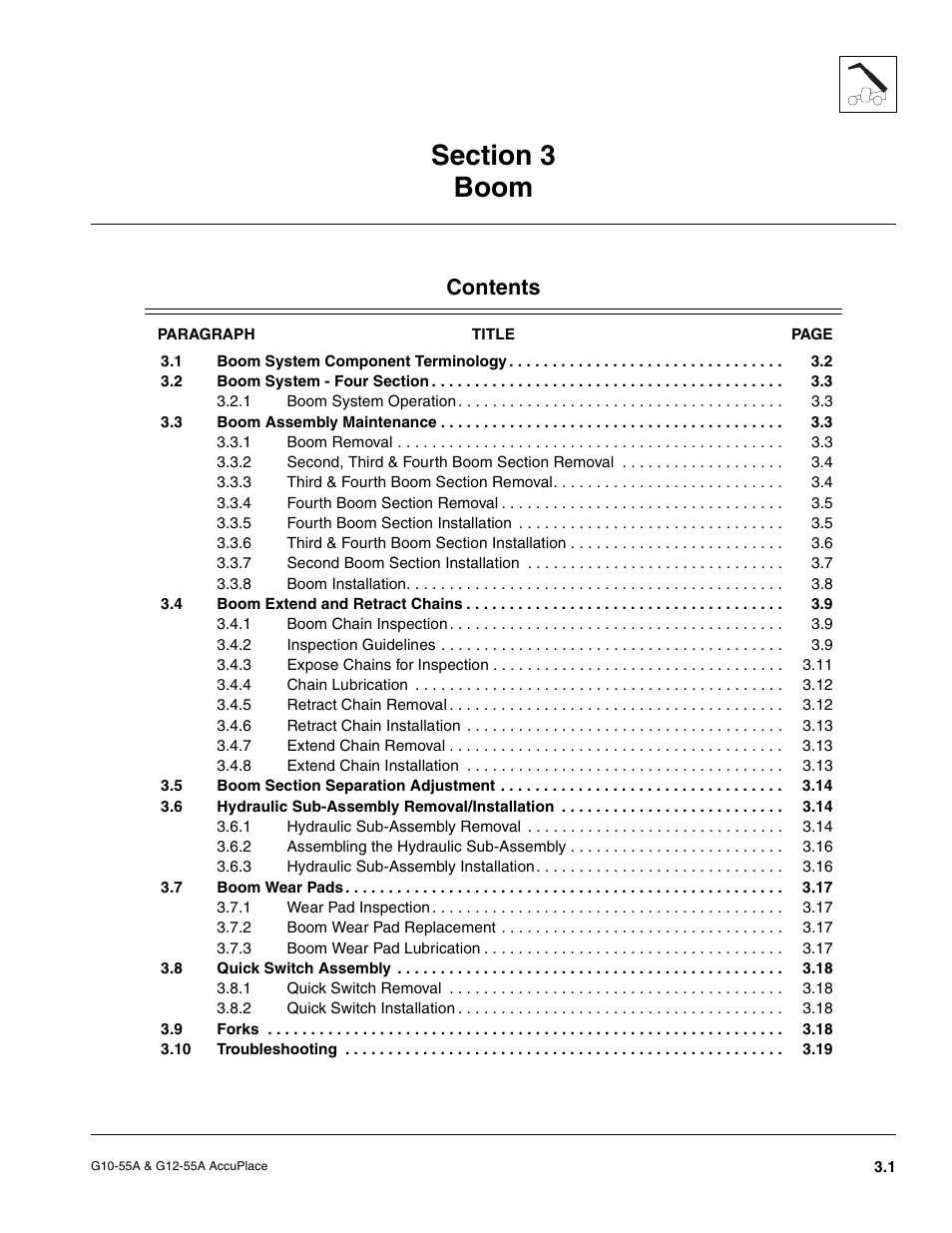 JLG G12-55A AccuPlace Service Manual User Manual | Page 23 / 230