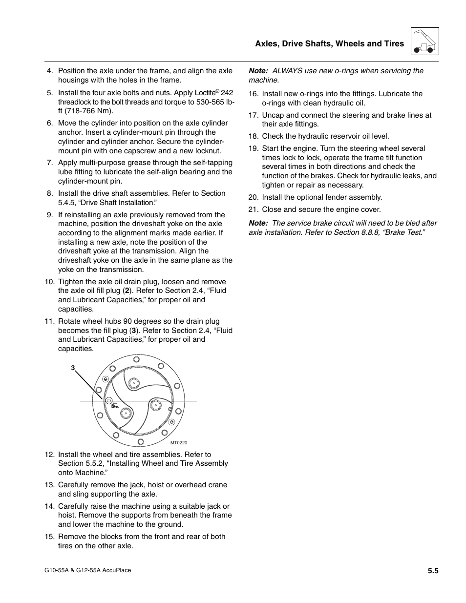 JLG G12-55A AccuPlace Service Manual User Manual | Page 59 / 230