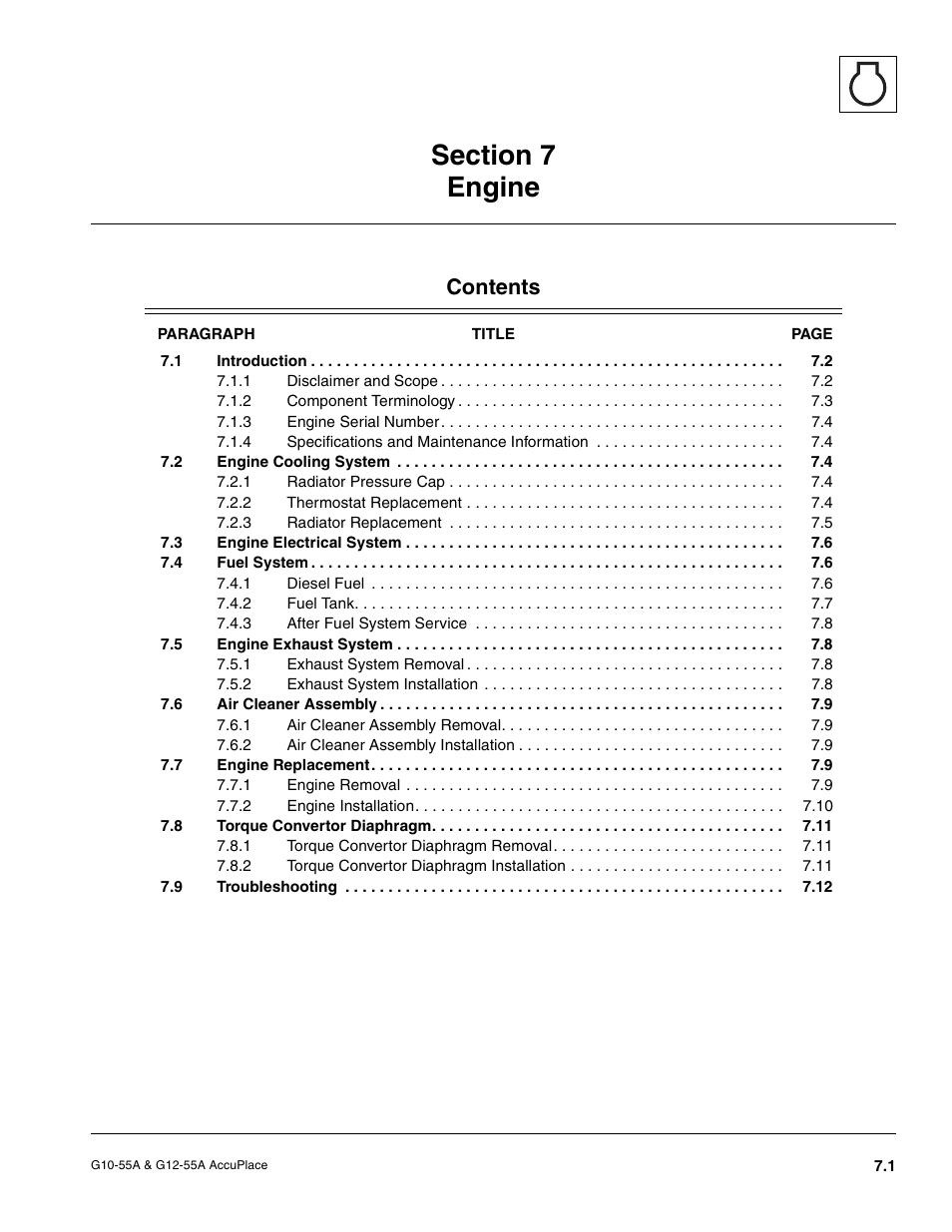 JLG G12-55A AccuPlace Service Manual User Manual | Page 79 / 230