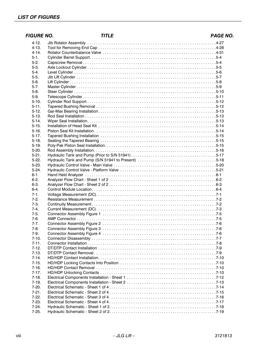 JLG M600 Service Manual User Manual | Page 12 / 222