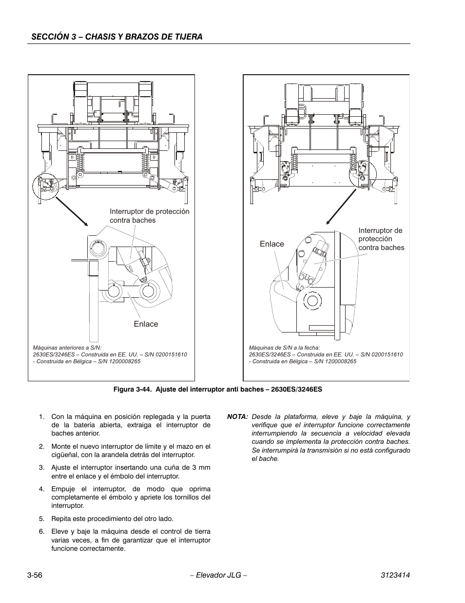 JLG 3246ES Service Manual User Manual | Page 92 / 216