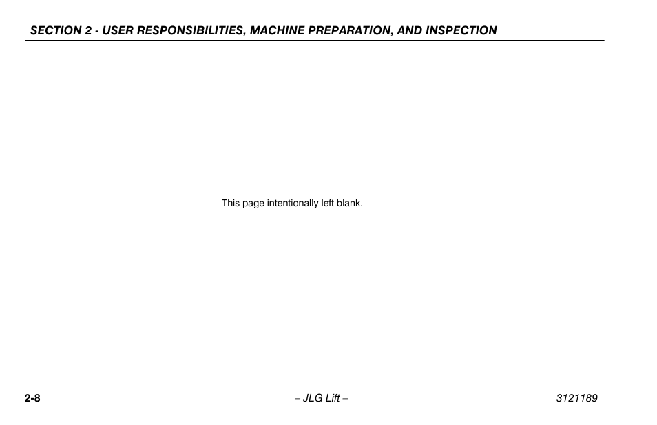 JLG 19AMI Operator Manual User Manual | Page 28 / 68
