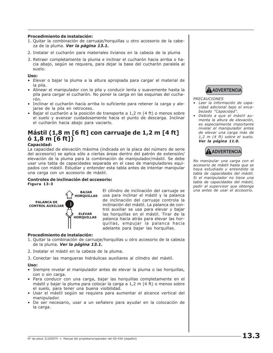 JLG G10-43A (0160005444 & After) Operator Manual User Manual | Page 39 / 56