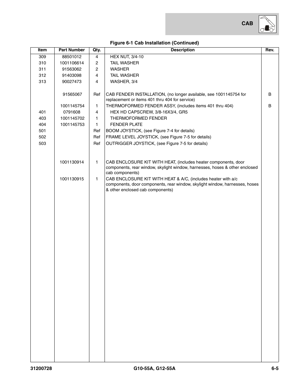 JLG G12-55A Parts Manual User Manual | Page 213 / 418