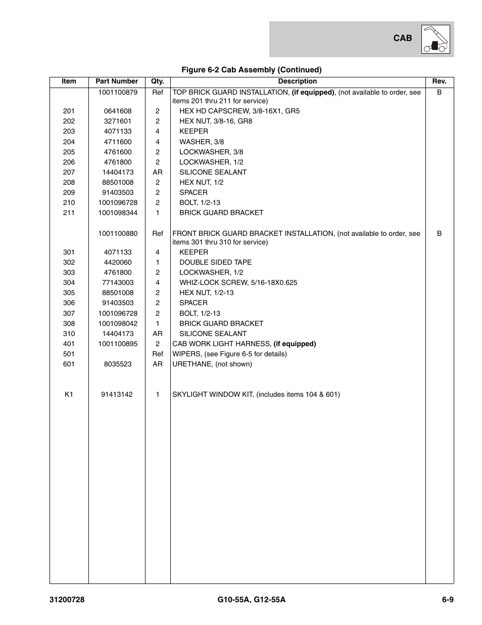 JLG G12-55A Parts Manual User Manual | Page 217 / 418