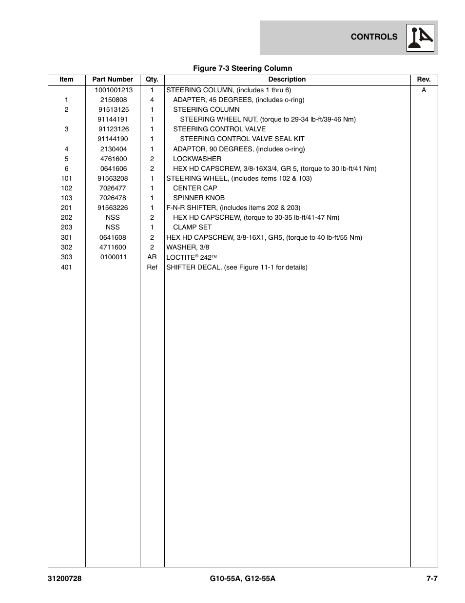 JLG G12-55A Parts Manual User Manual | Page 243 / 418