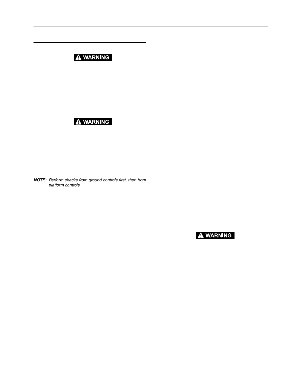 JLG 120HX ANSI Operator Manual User Manual | Page 25 / 78