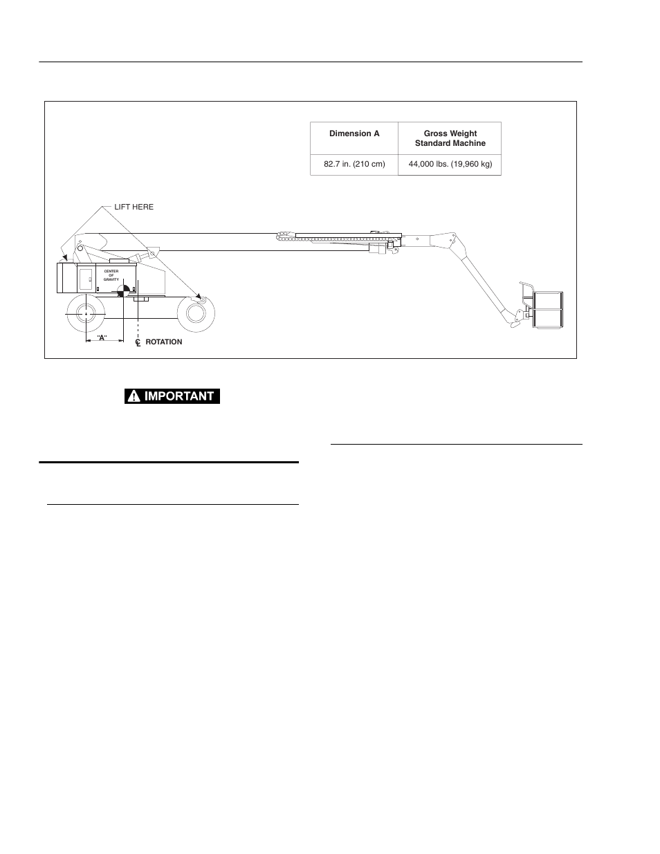 11 swing-away jib to erect the jib, This page left blank intentionally | JLG 120HX ANSI Operator Manual User Manual | Page 64 / 78