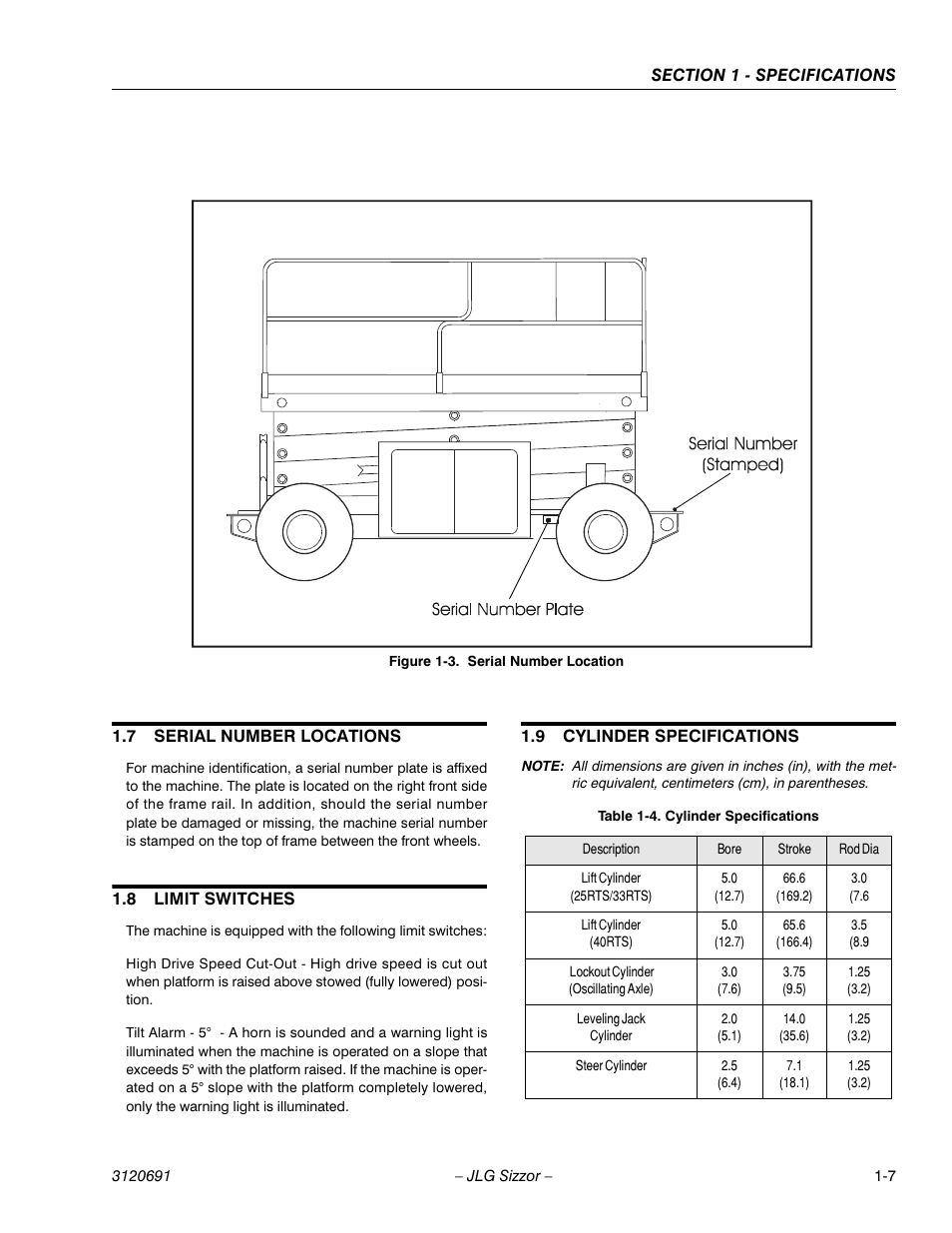 JLG 40RTS ANSI Service Manual User Manual | Page 15 / 84