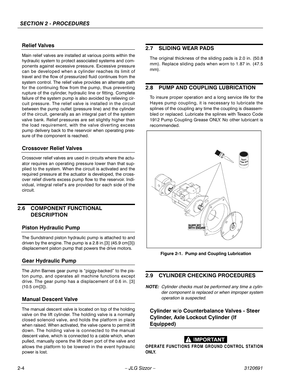 JLG 40RTS ANSI Service Manual User Manual | Page 20 / 84