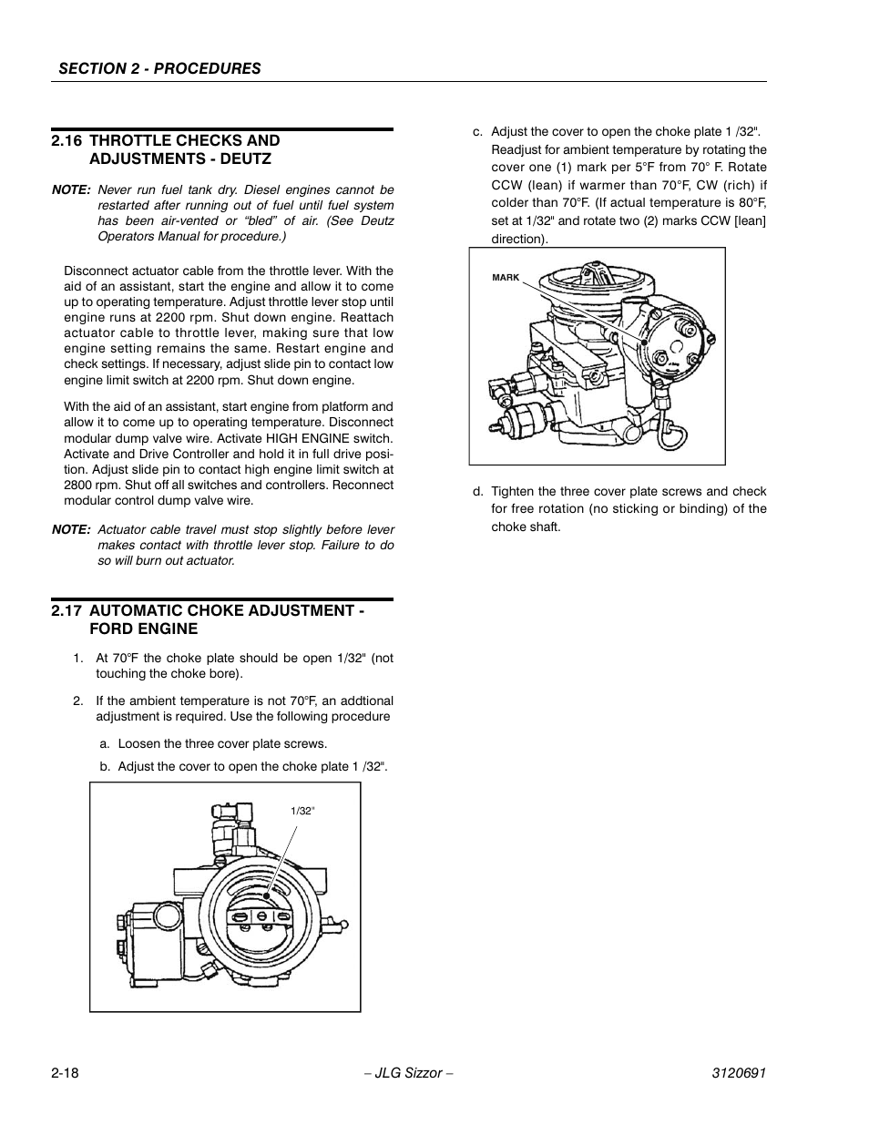 JLG 40RTS ANSI Service Manual User Manual | Page 34 / 84