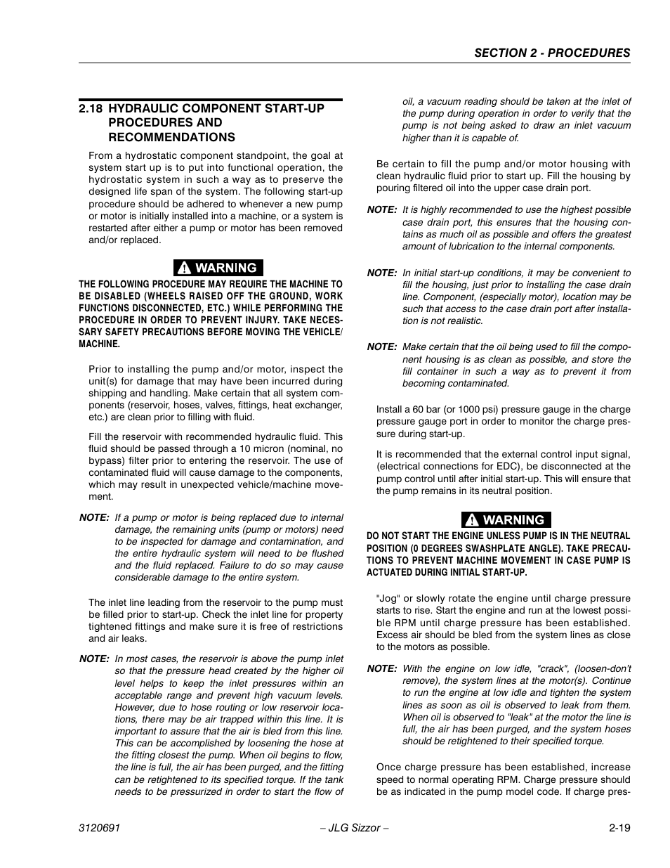 JLG 40RTS ANSI Service Manual User Manual | Page 35 / 84