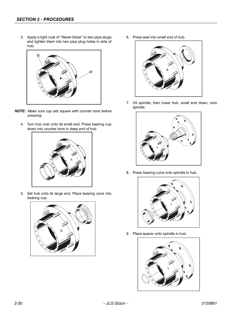 JLG 40RTS ANSI Service Manual User Manual | Page 46 / 84