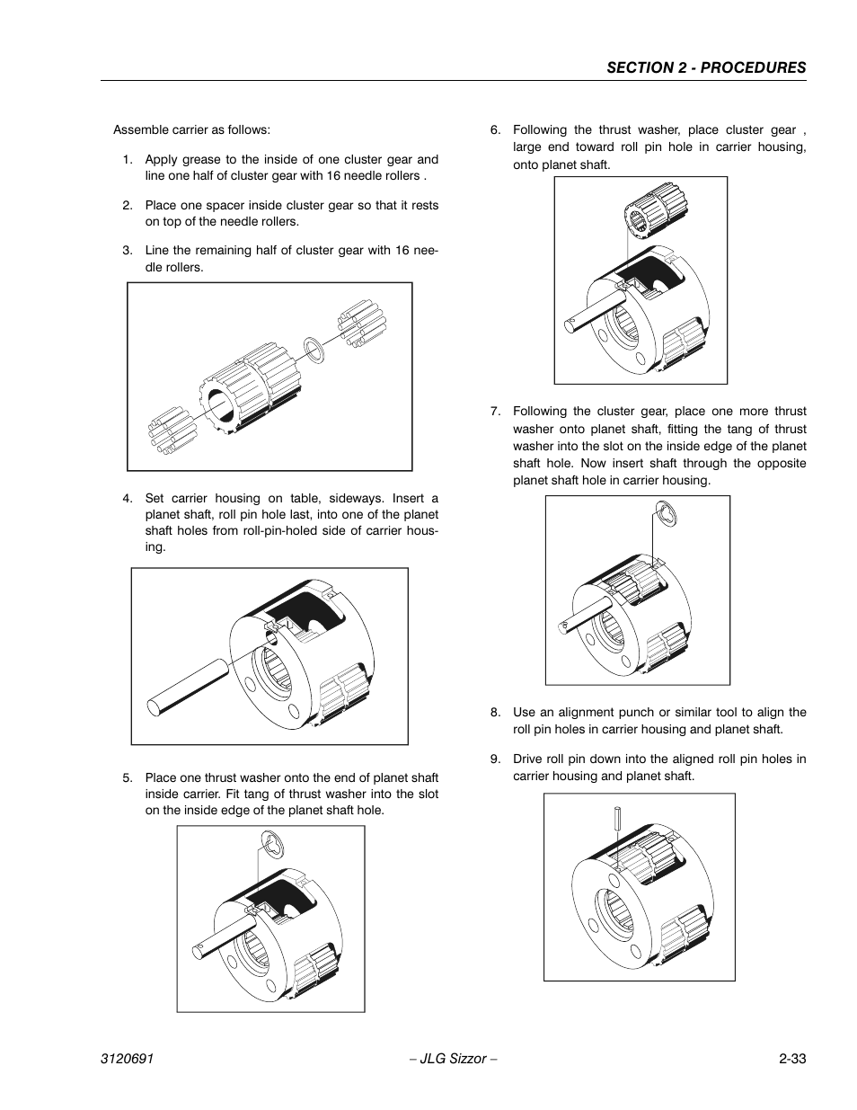 JLG 40RTS ANSI Service Manual User Manual | Page 49 / 84