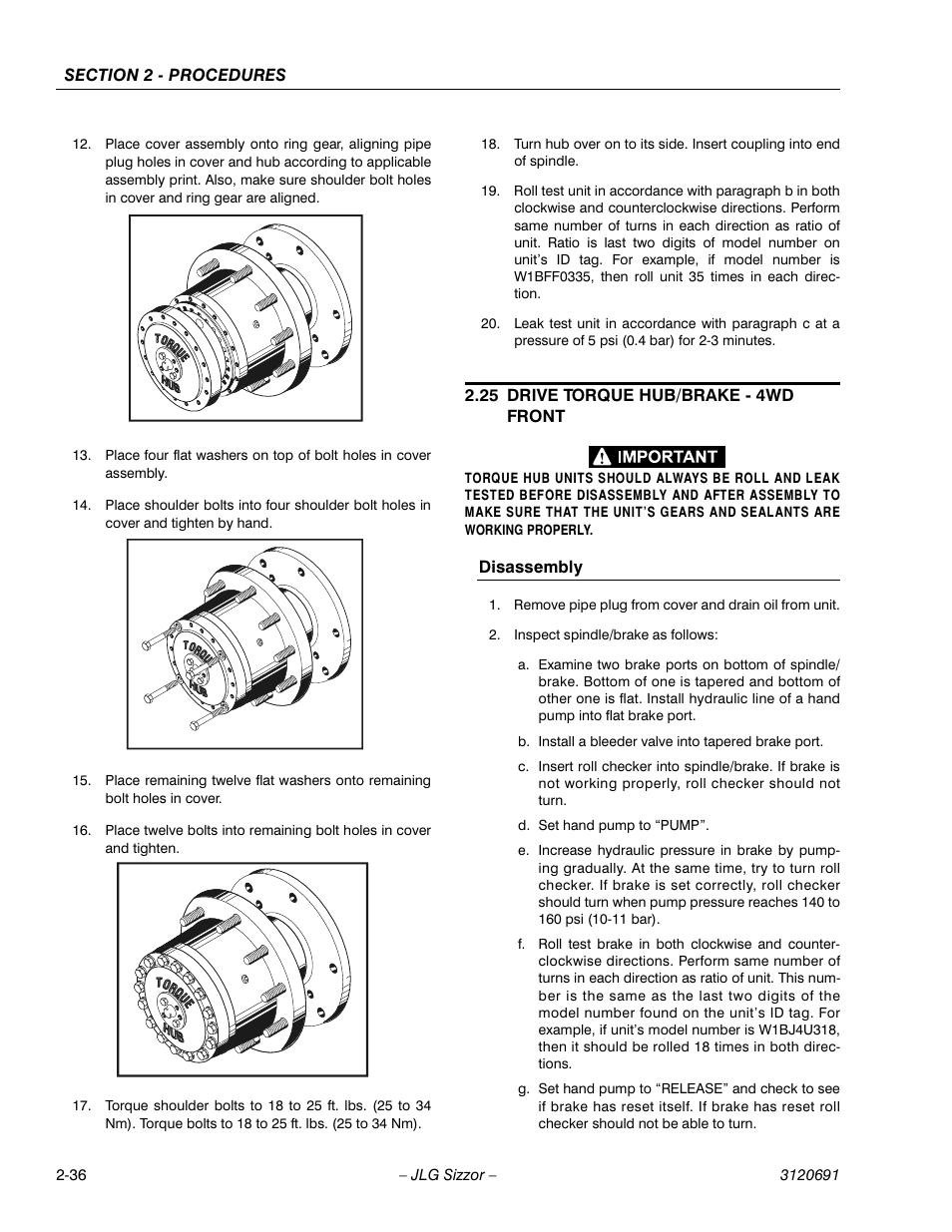 JLG 40RTS ANSI Service Manual User Manual | Page 52 / 84