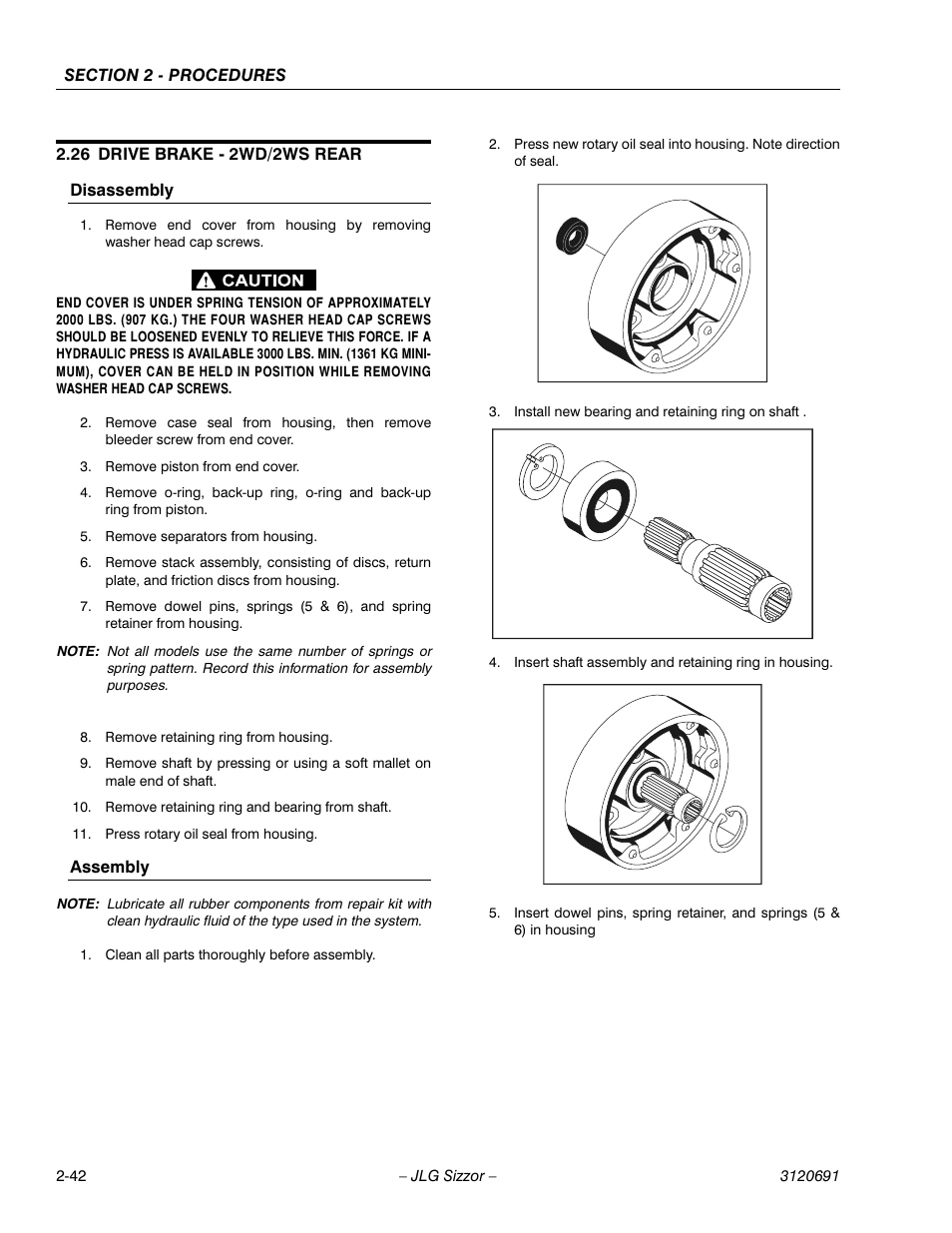 JLG 40RTS ANSI Service Manual User Manual | Page 58 / 84