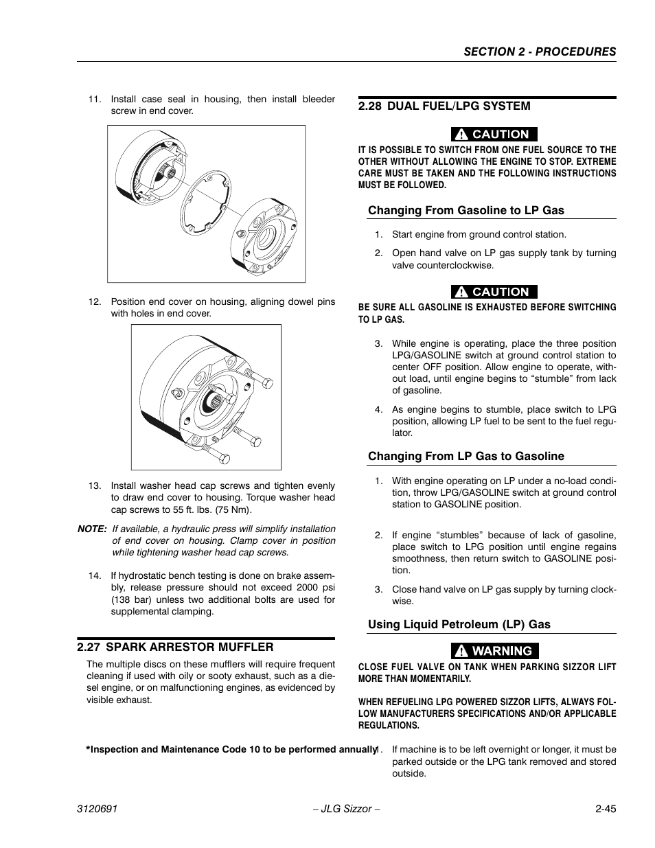 JLG 40RTS ANSI Service Manual User Manual | Page 61 / 84