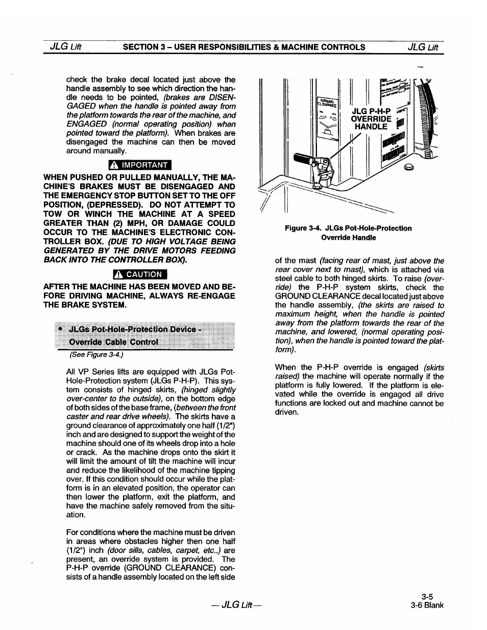 JLG 20VP (3123001) Operator Manual User Manual | Page 25 / 160