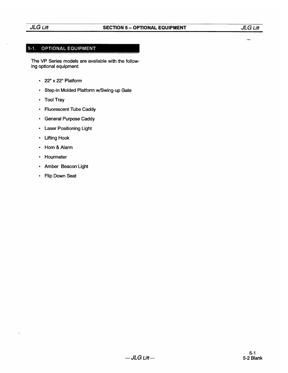 JLG 20VP (3123001) Operator Manual User Manual | Page 33 / 160