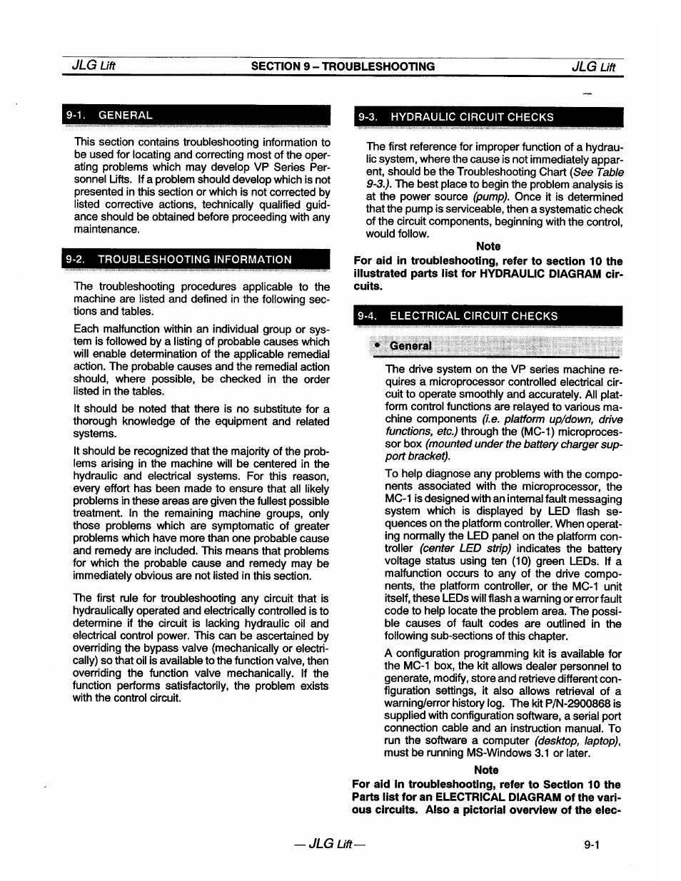 JLG 20VP (3123001) Operator Manual User Manual | Page 61 / 160