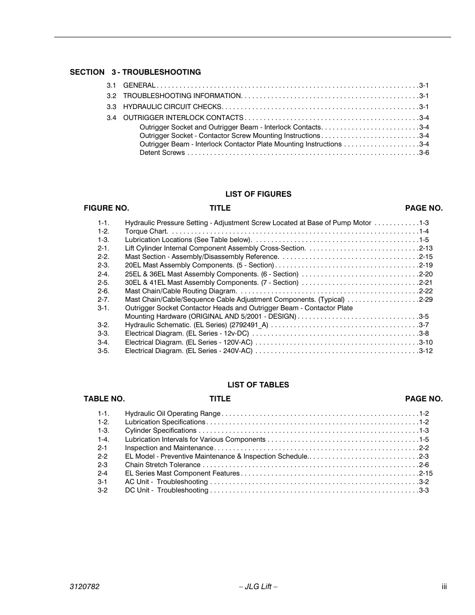 JLG 41EL Service Manual User Manual | Page 11 / 64