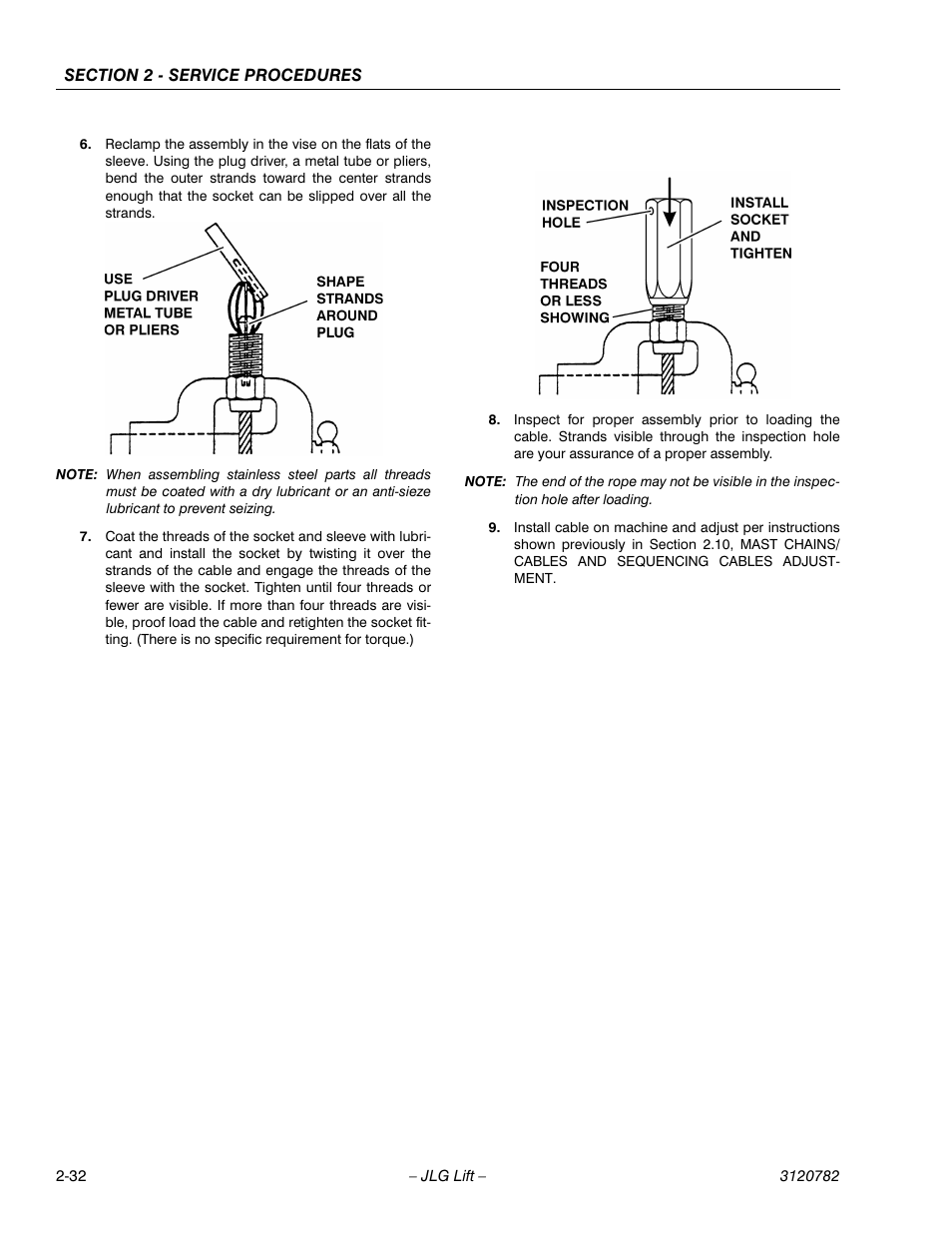 JLG 41EL Service Manual User Manual | Page 50 / 64