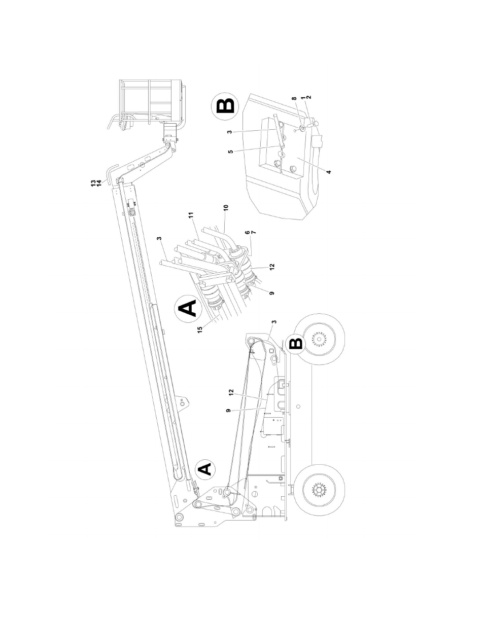 JLG M600 ANSI Parts Manual User Manual | Page 126 / 260