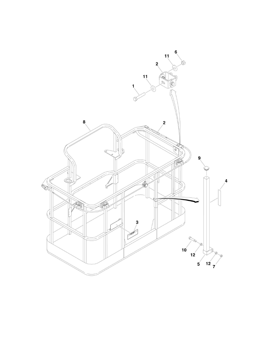JLG M600 ANSI Parts Manual User Manual | Page 138 / 260