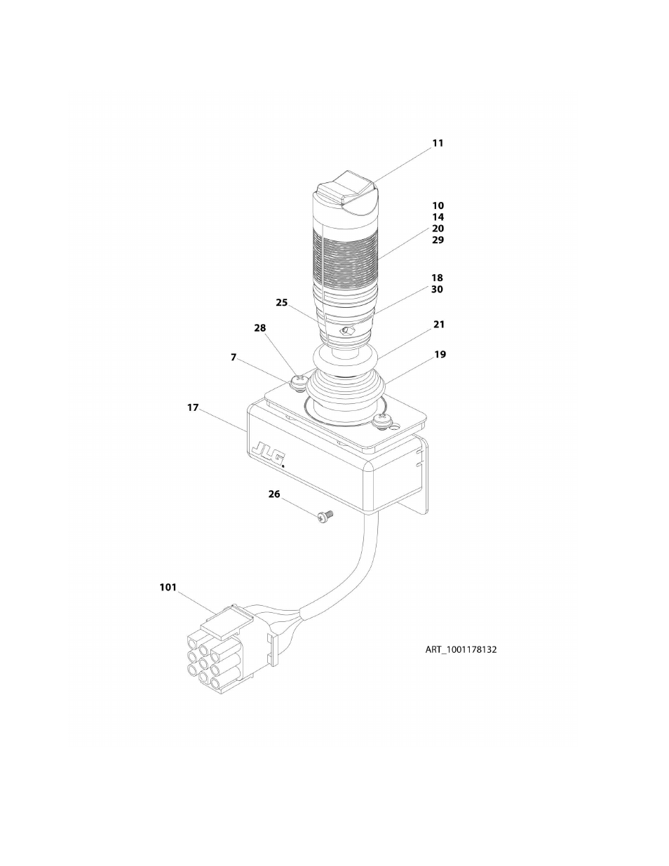 JLG M600 ANSI Parts Manual User Manual | Page 156 / 260