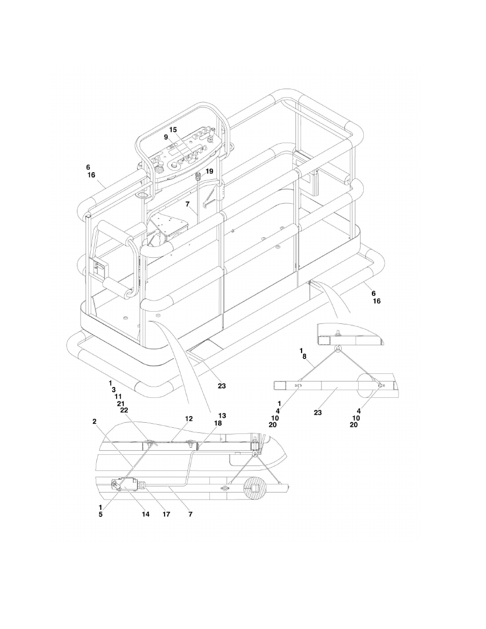 JLG M600 ANSI Parts Manual User Manual | Page 160 / 260