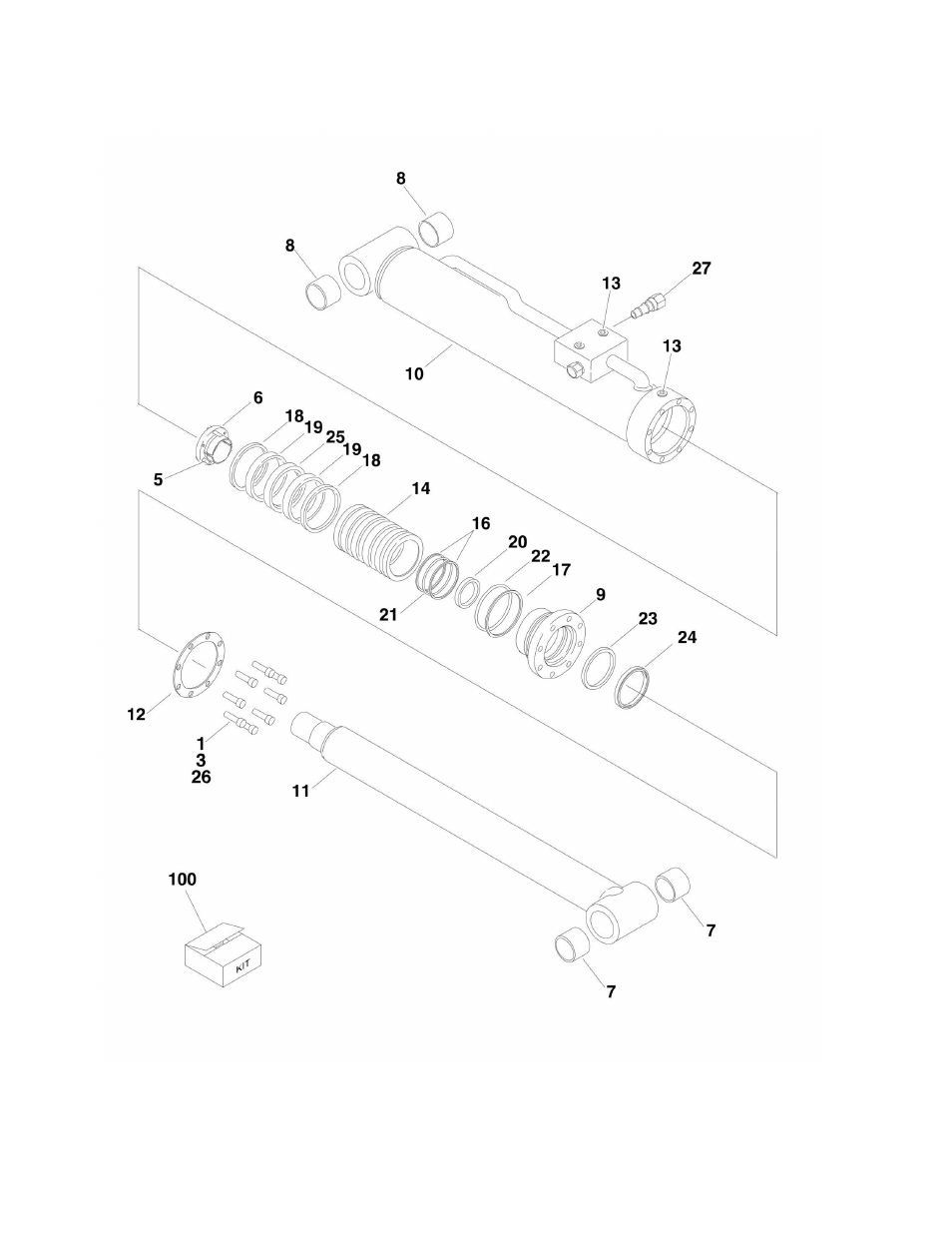 JLG M600 ANSI Parts Manual User Manual | Page 176 / 260