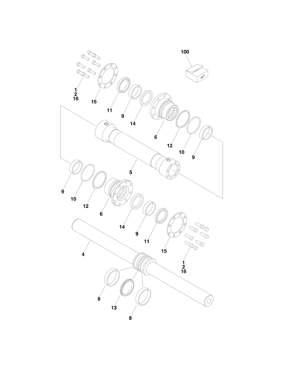 JLG M600 ANSI Parts Manual User Manual | Page 184 / 260