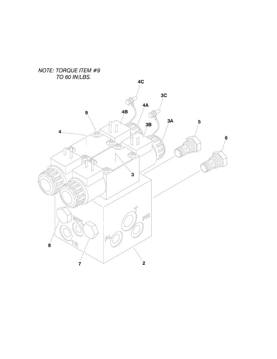 Figure 1-9. drive valve assembly (4wd only) | JLG M600 ANSI Parts Manual User Manual | Page 38 / 260