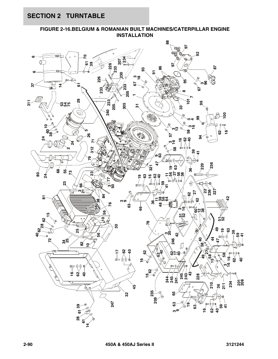 Installation -90 | JLG 450A_AJ Series II Parts Manual User Manual | Page 138 / 440