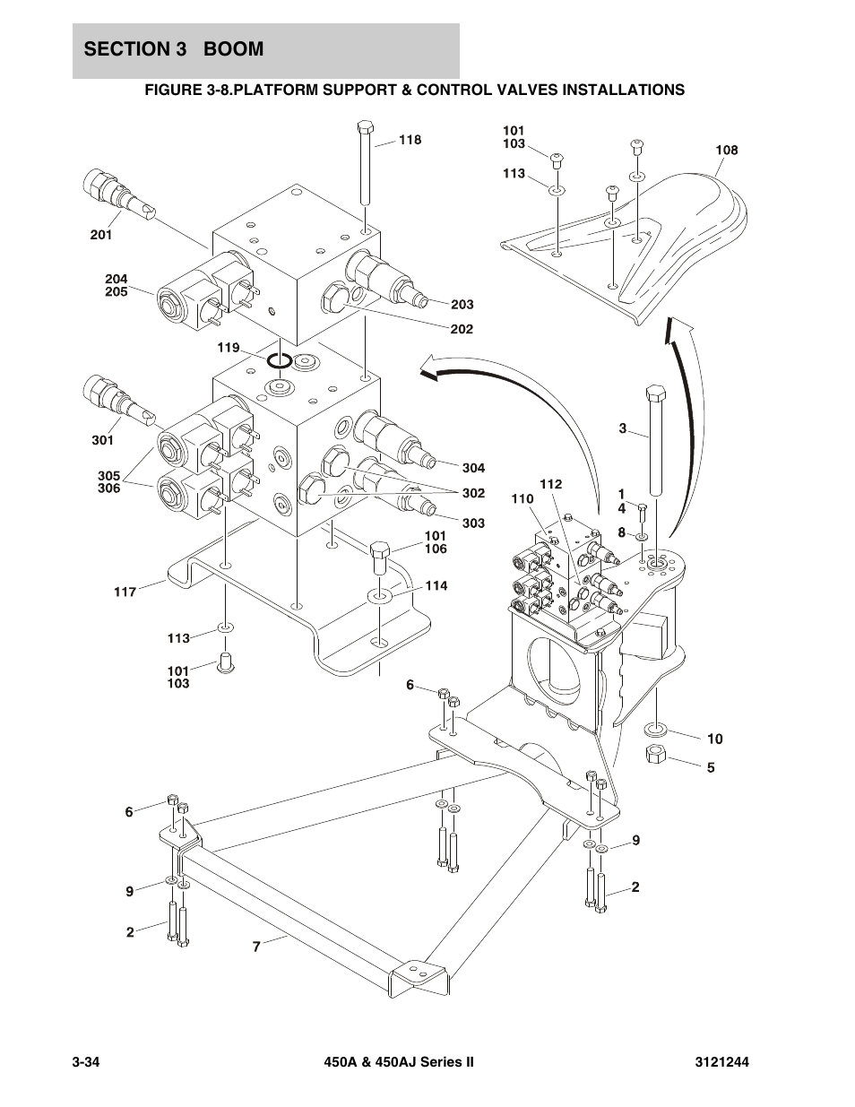 JLG 450A_AJ Series II Parts Manual User Manual | Page 260 / 440