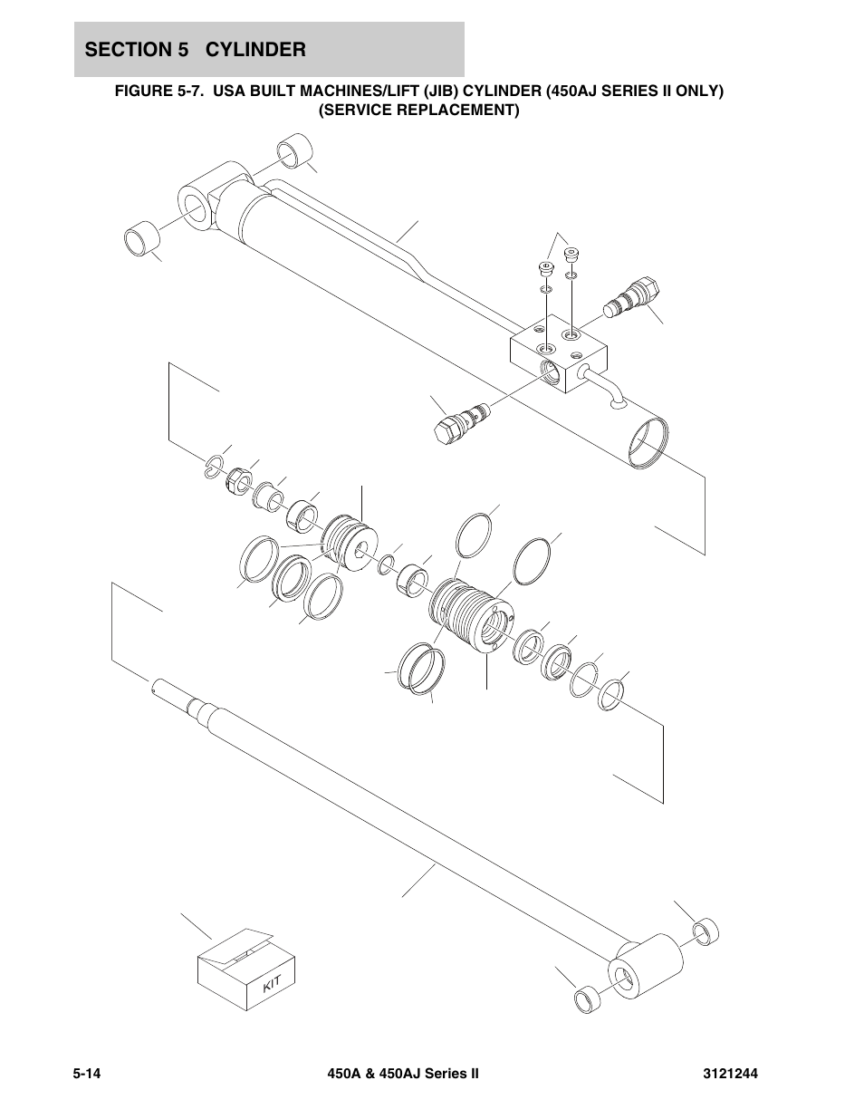Service replacement) -14 | JLG 450A_AJ Series II Parts Manual User Manual | Page 300 / 440