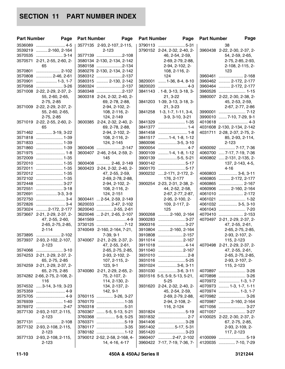 JLG 450A_AJ Series II Parts Manual User Manual | Page 430 / 440