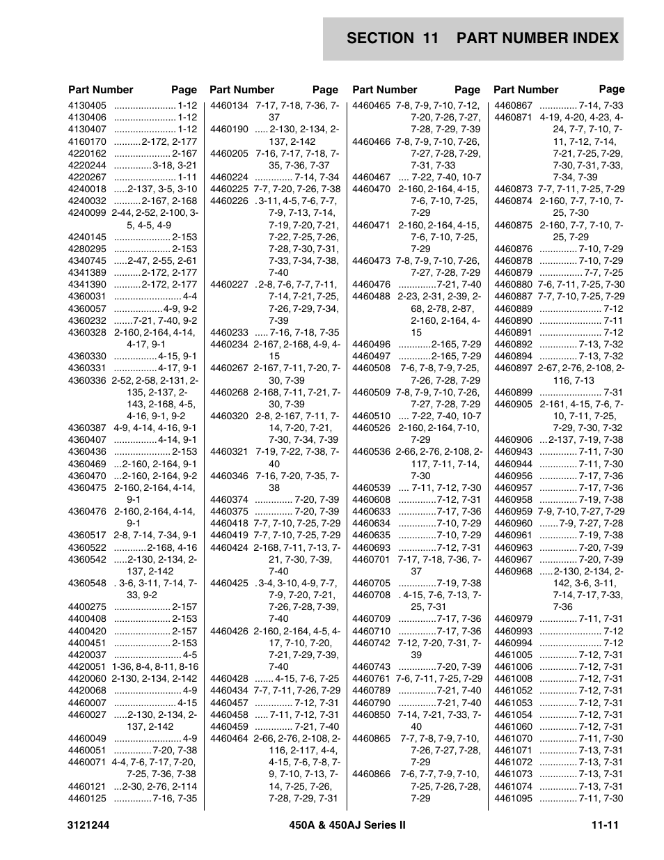 JLG 450A_AJ Series II Parts Manual User Manual | Page 431 / 440