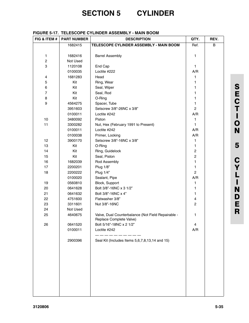 JLG 60HA Parts Manual User Manual | Page 239 / 306