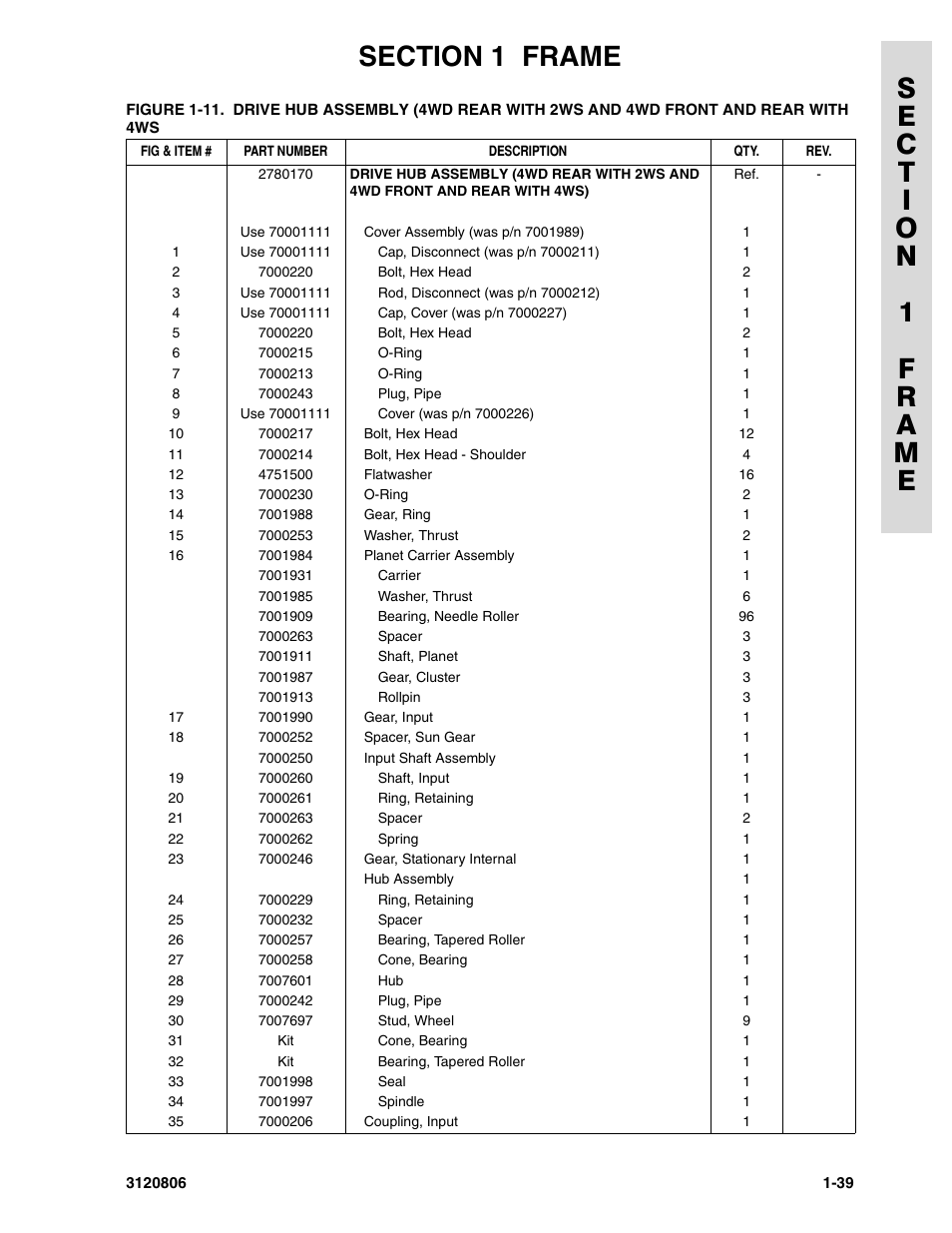 JLG 60HA Parts Manual User Manual | Page 47 / 306