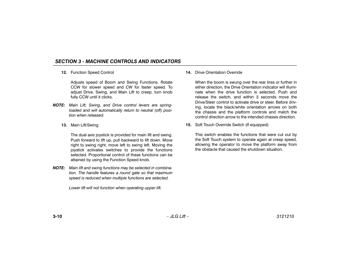 JLG M450 Operator Manual User Manual | Page 40 / 116