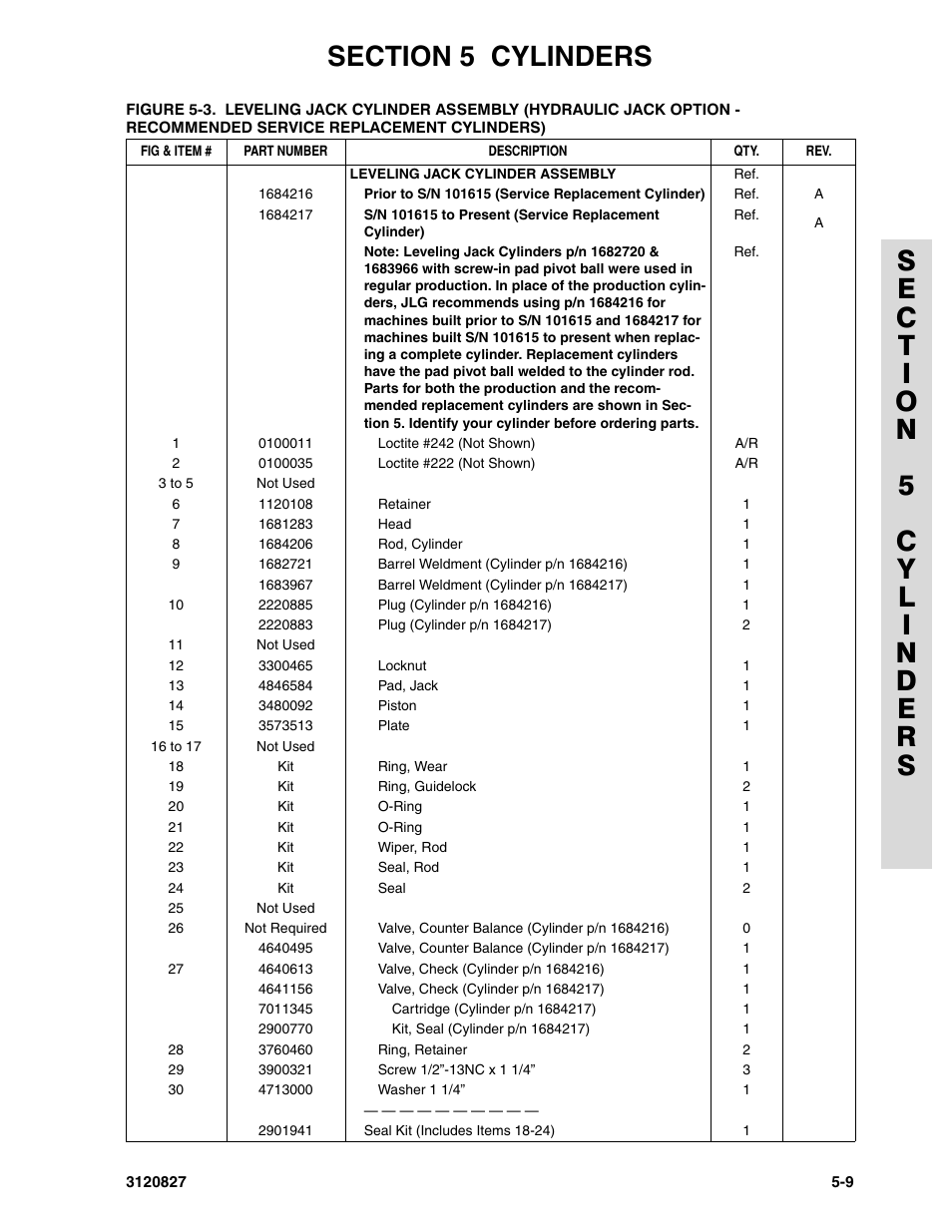 JLG 40RTS Parts Manual User Manual | Page 157 / 214