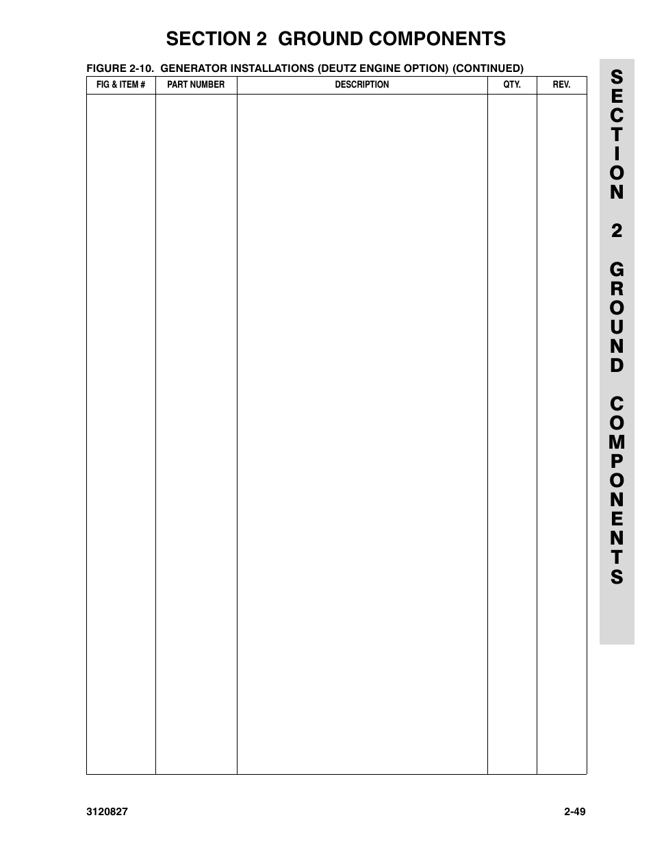 JLG 40RTS Parts Manual User Manual | Page 97 / 214