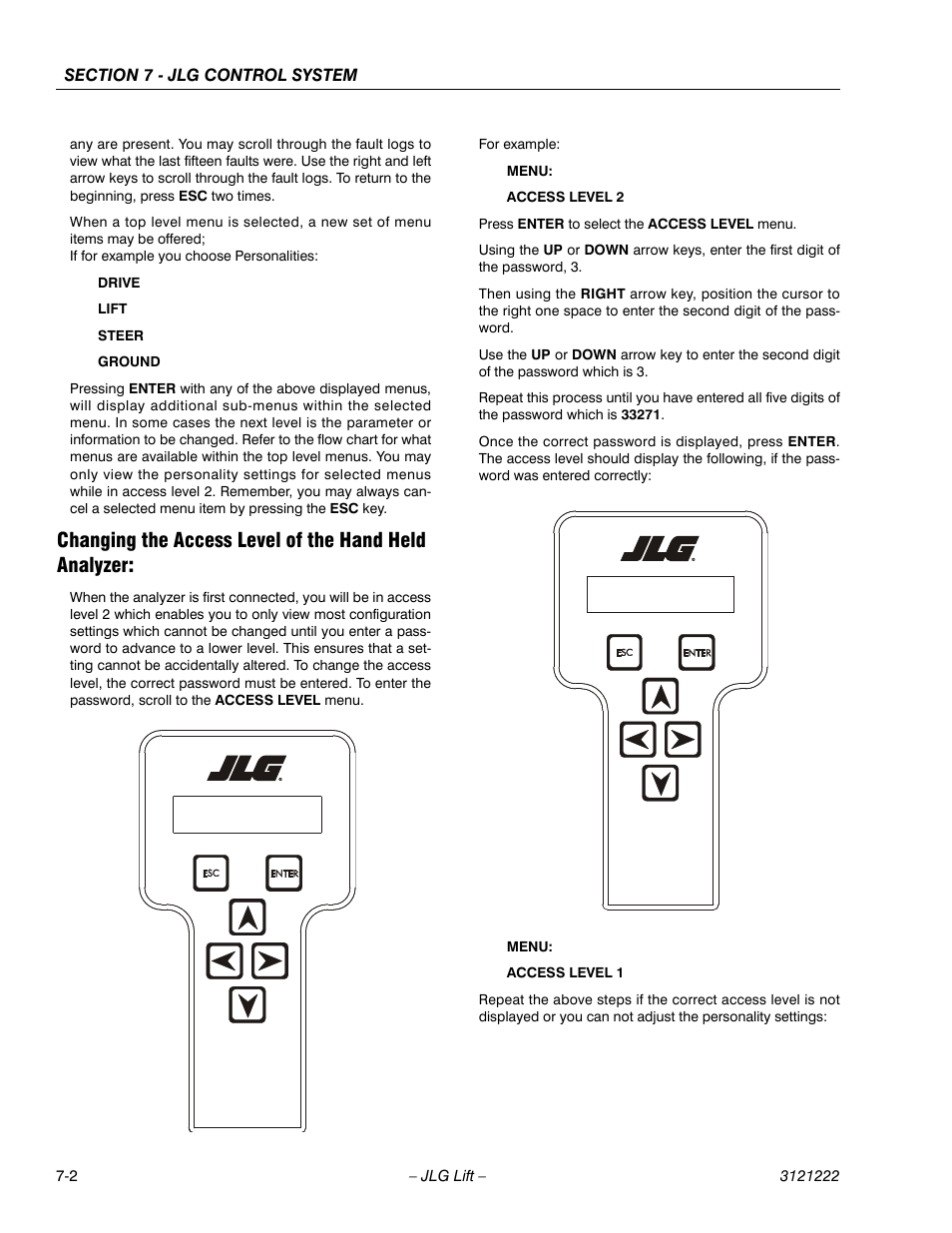 JLG 1230ES Service Manual User Manual | Page 120 / 198
