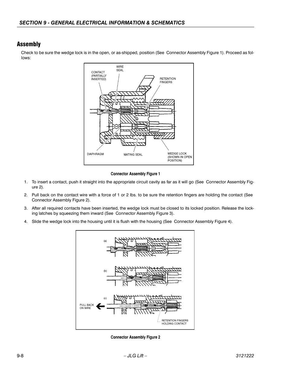 Assembly, Assembly -8 | JLG 1230ES Service Manual User Manual | Page 162 / 198