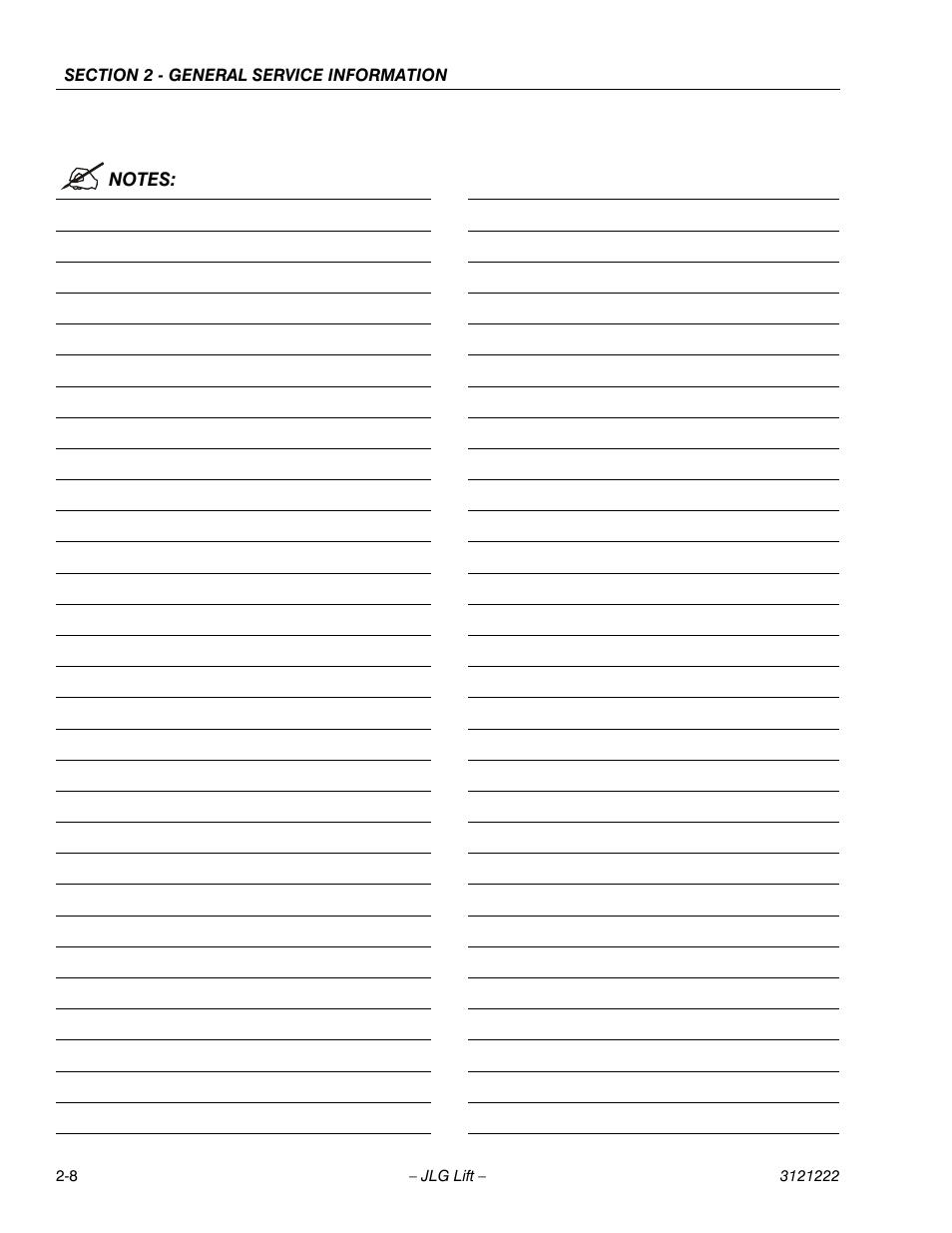 JLG 1230ES Service Manual User Manual | Page 30 / 198
