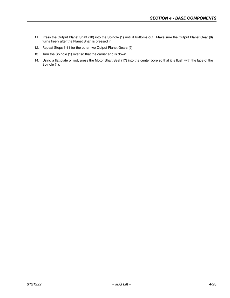 JLG 1230ES Service Manual User Manual | Page 59 / 198